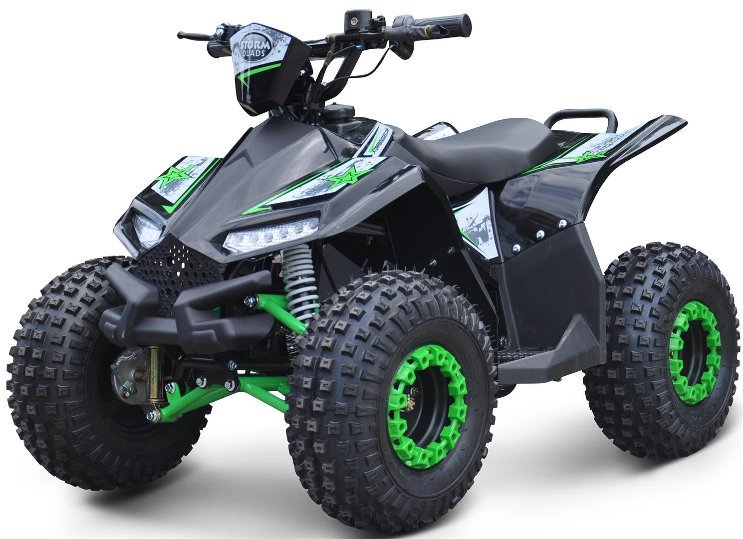 Renegade Ranger 1200W Electric Kids Quad Bike - Green