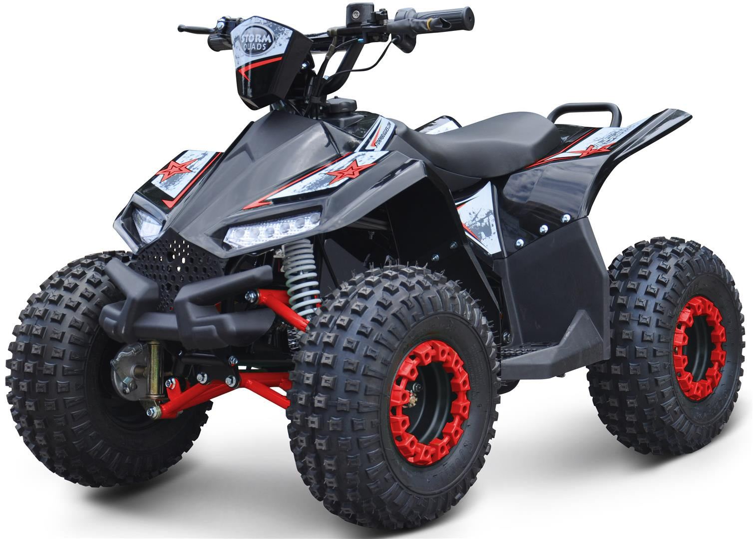Renegade Ranger 1200W Electric Kids Quad Bike - Red