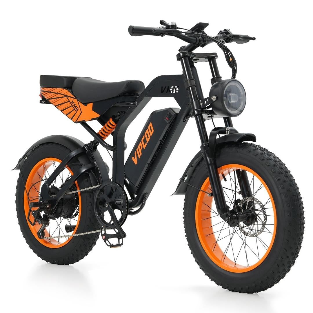 VIPCOO VM6 Electric Bike 250W 48V 18.2Ah 20 inch Fat Tire E-Bike 2