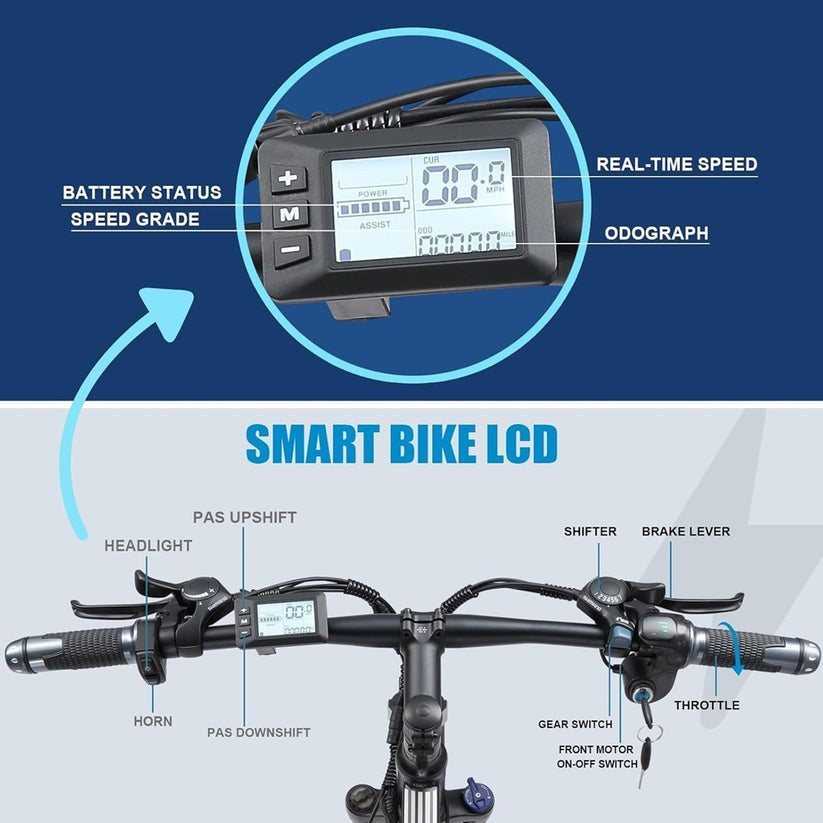 KETELES K820 Pro Electric Bike 250W 48V 17.5AH 10