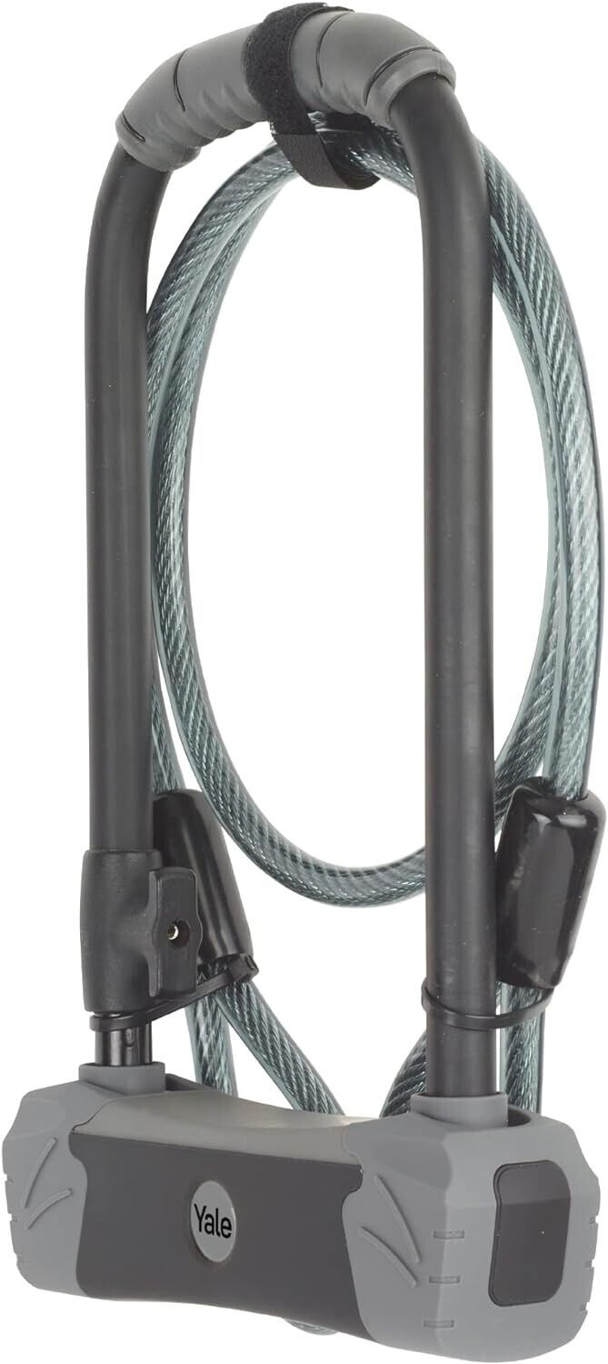 Yale Maximum Security U Bike Lock with Cable (Sold Secure Diamond) 3