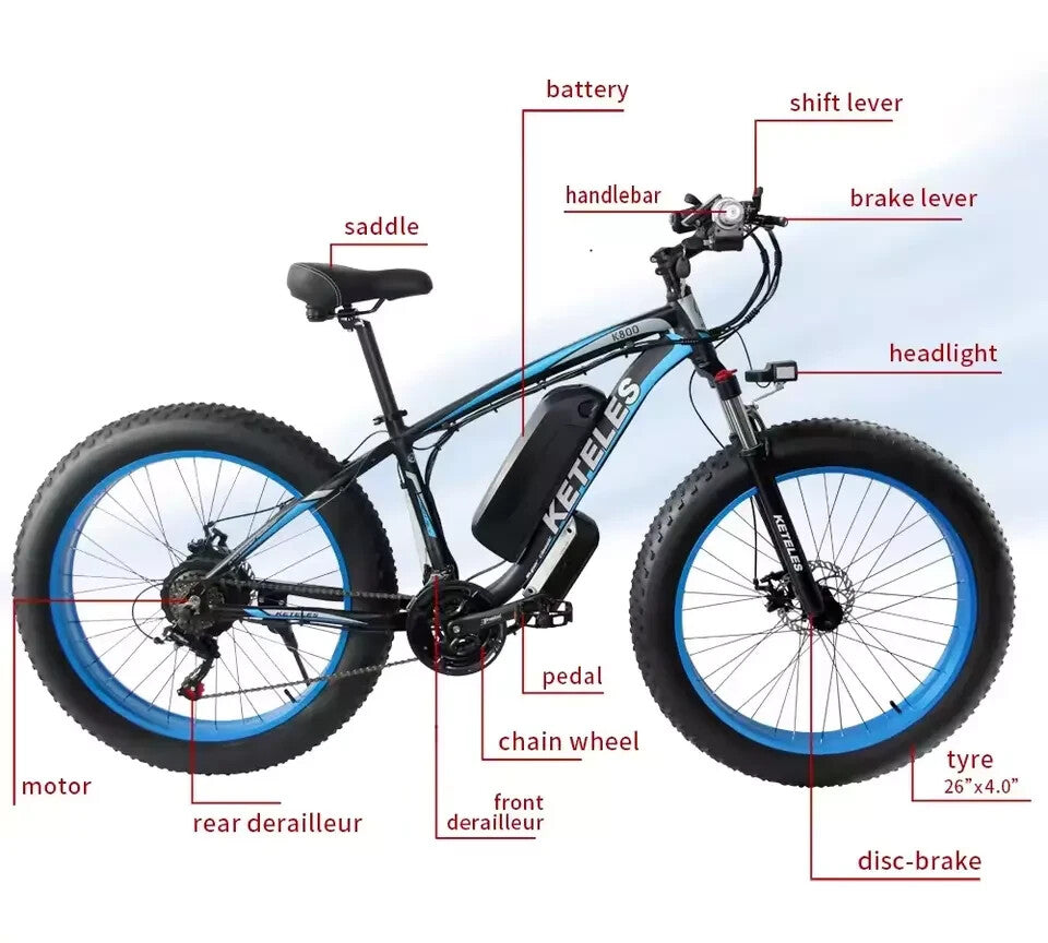 KETELES K800 Electric Bike 8