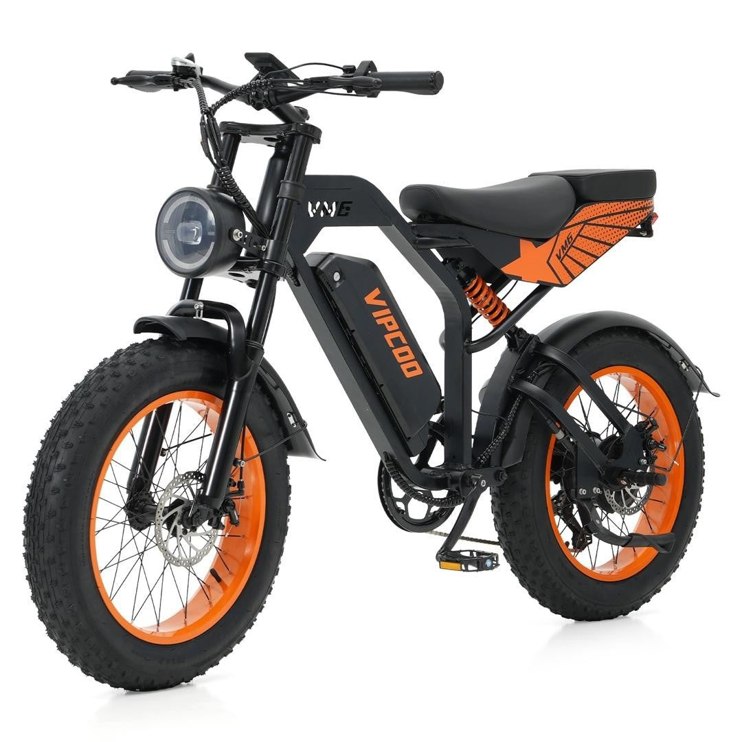 VIPCOO VM6 Electric Bike 250W 48V 18.2Ah 20 inch Fat Tire E-Bike 3