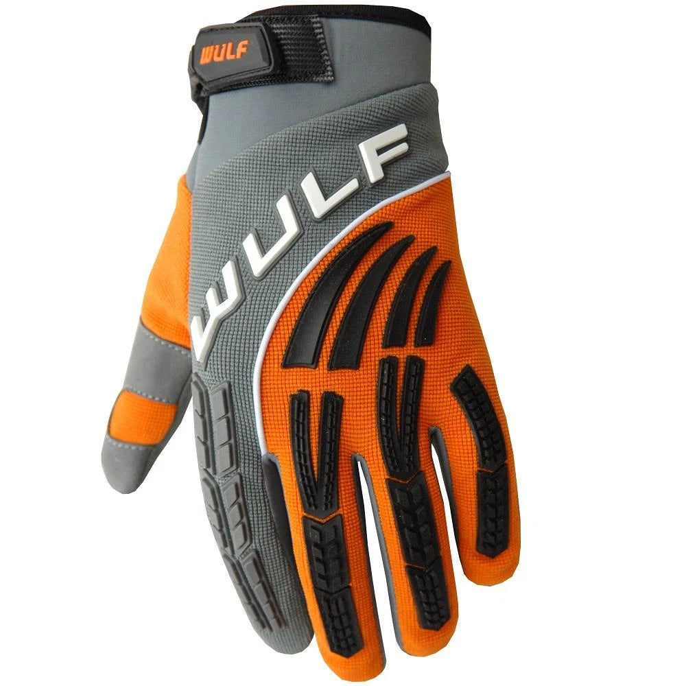 Wulfsport Adult Shadow MX Gloves - Orange