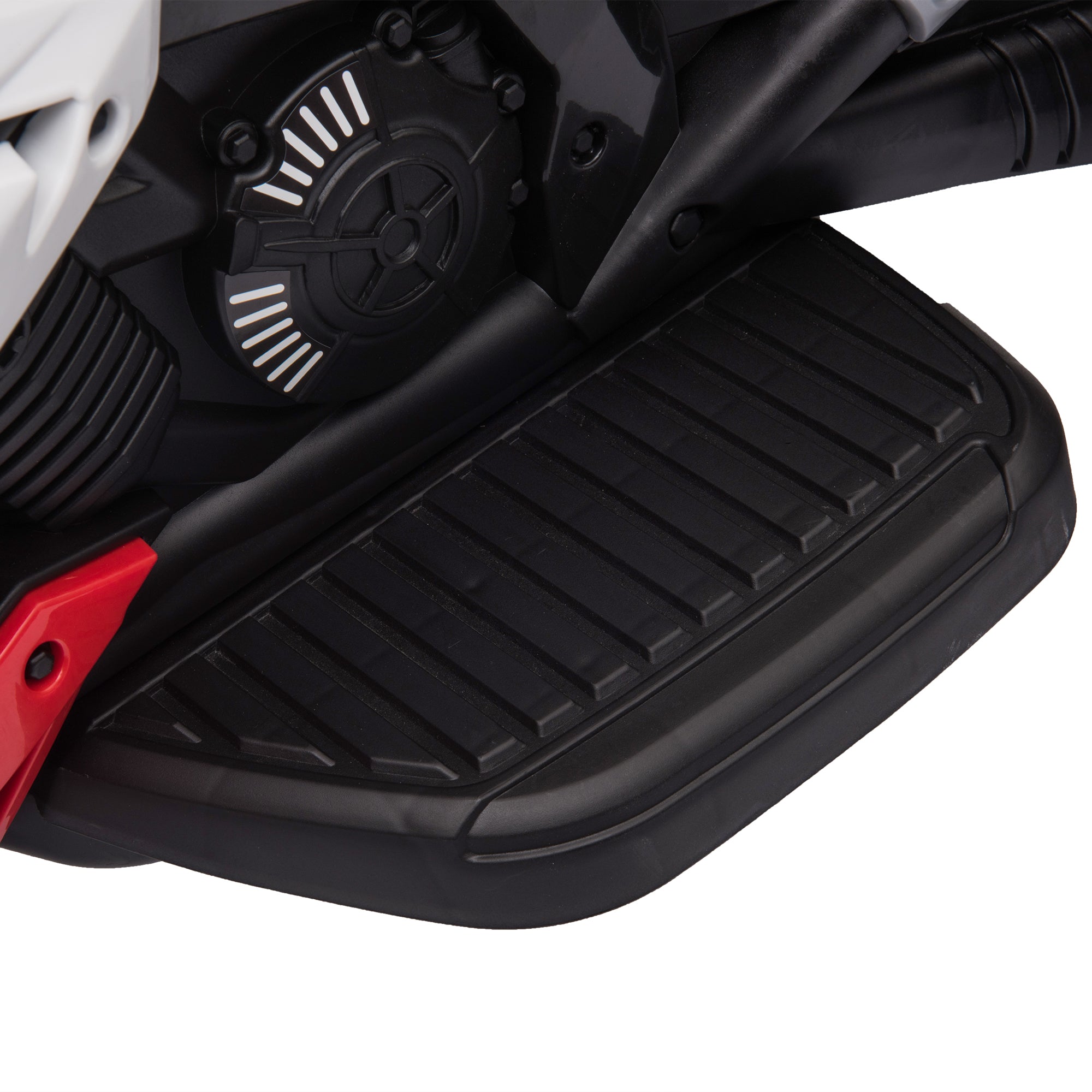HOMCOM Kids Three-Wheel Electric Motorbike - Black