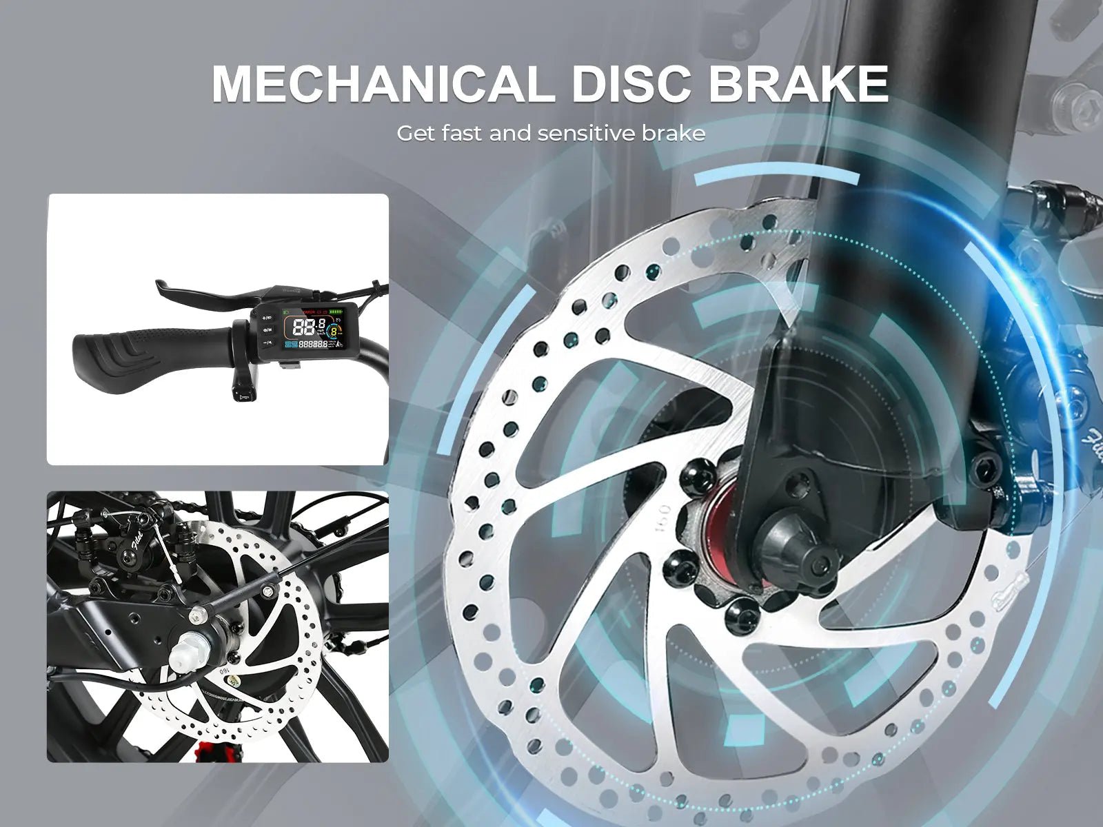 SAMEBIKE C05 Pro Fat Tyre Electric Bike 36V 13Ah