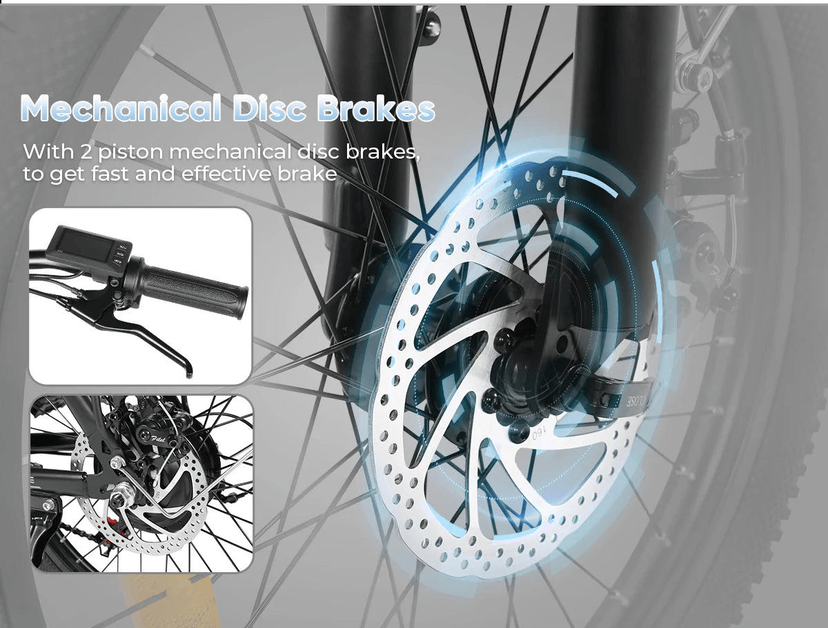 Samebike CY20 20” Foldable Electric Bike 350 36V 12AH