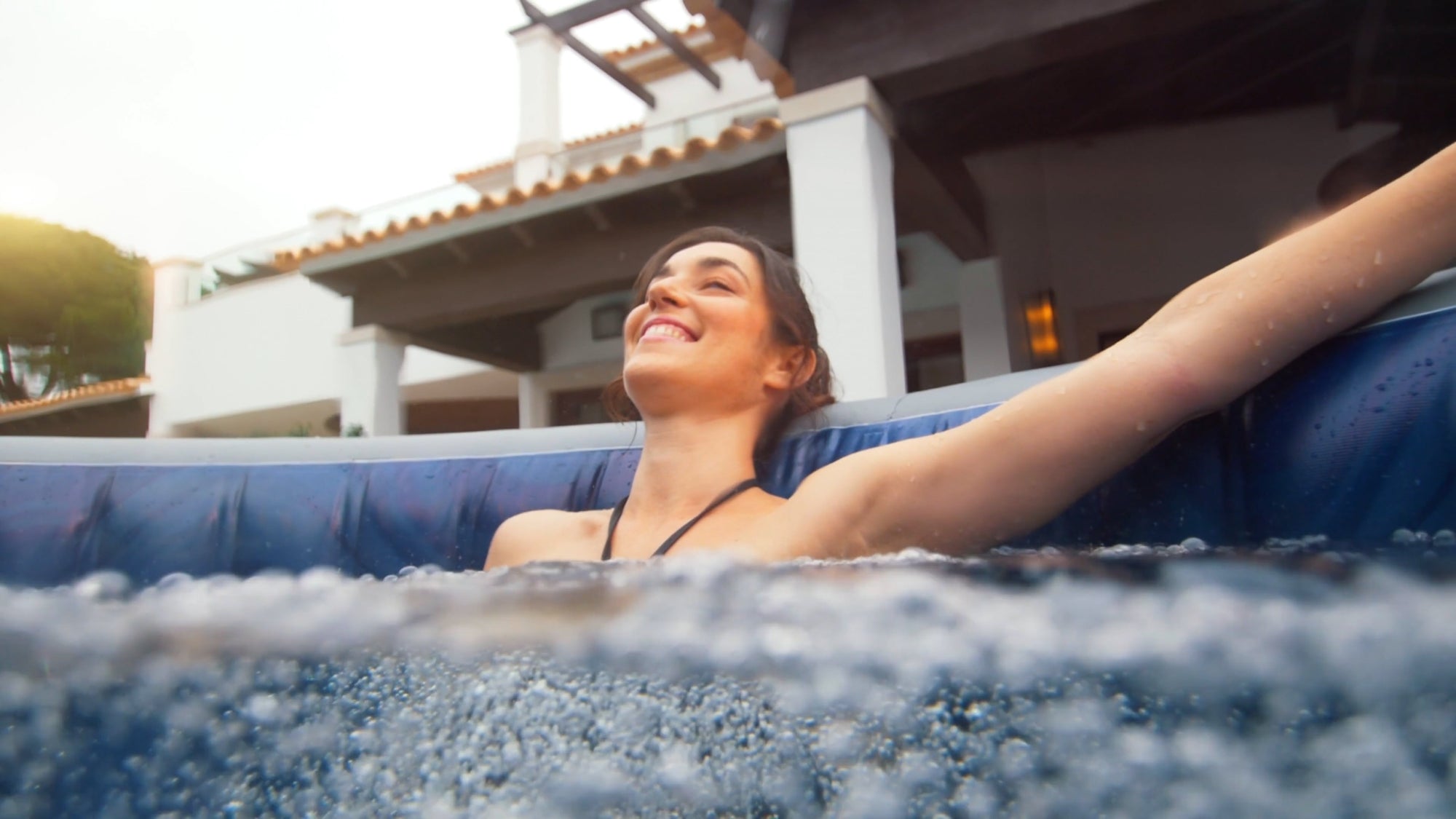 Lay-Z-Spa Santorini HydroJet Pro hot tub