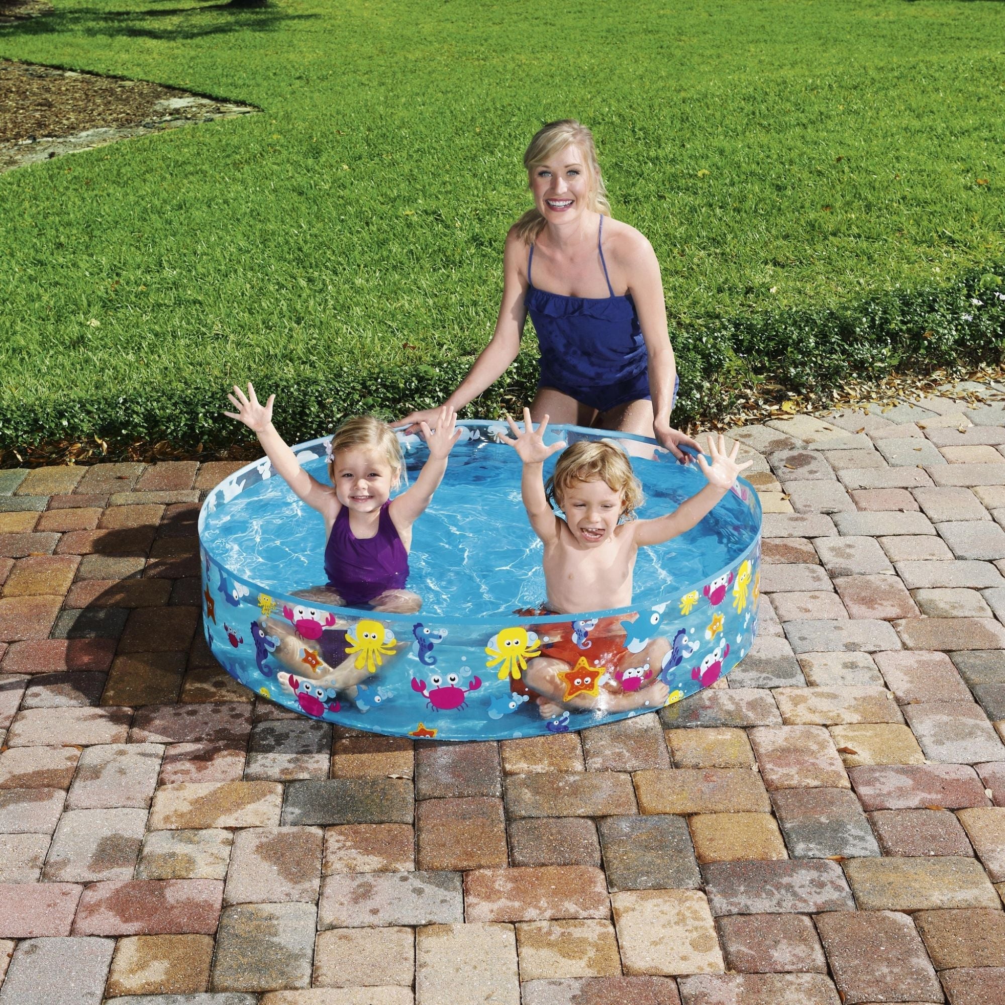 Bestway 48" x 10" Fill 'N Fun Pool - Bestway manufacturer image 3