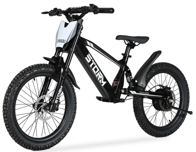 Storm 20" Electric Motorbike - Black