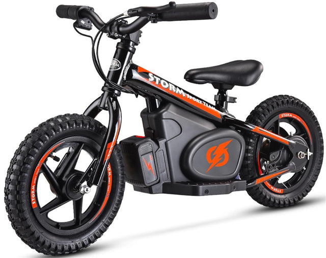 Storm 12" Electric Balance Bike - Black