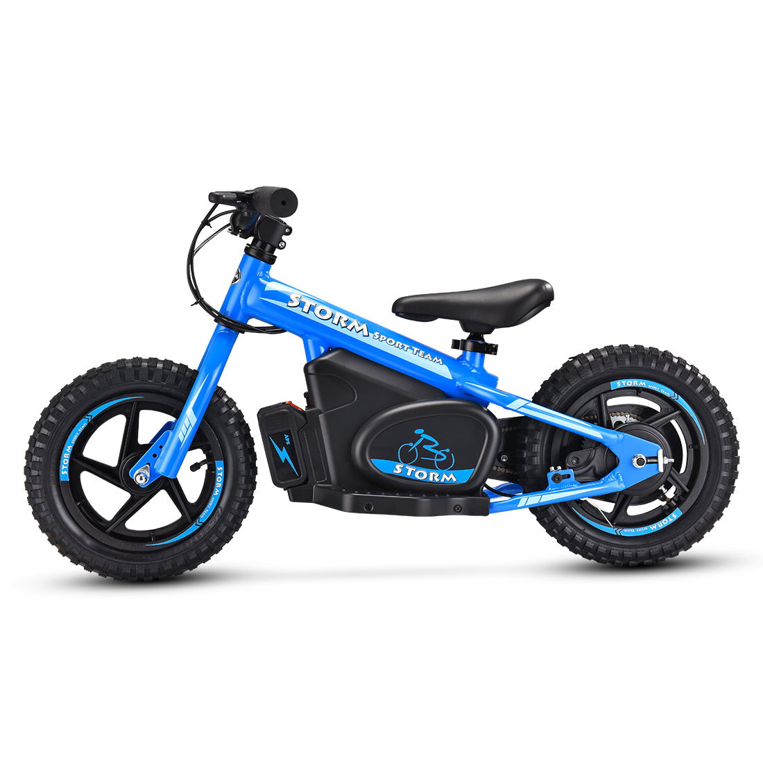 Storm 12" Electric Balance Bike - Blue