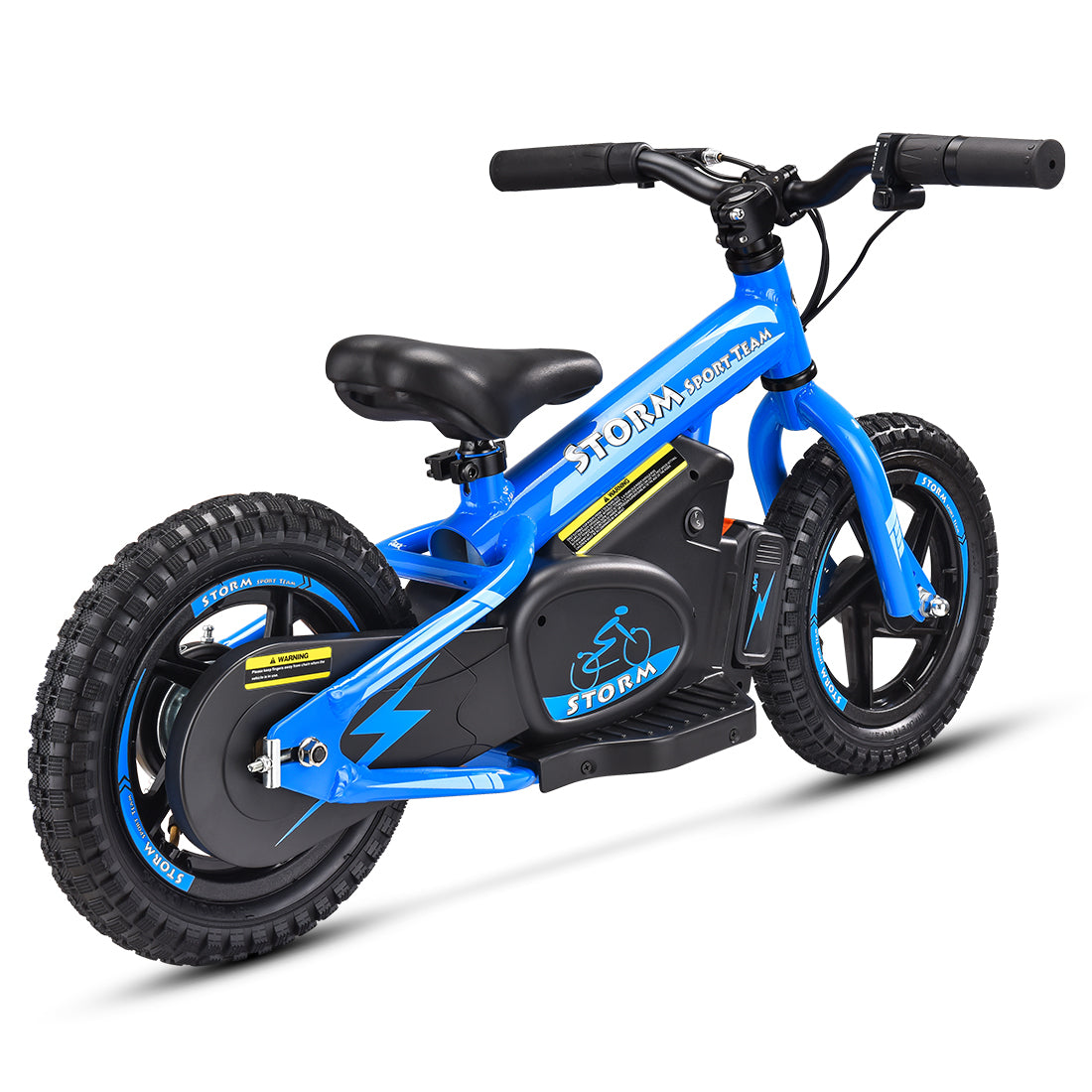 Storm 12" Electric Balance Bike - Blue