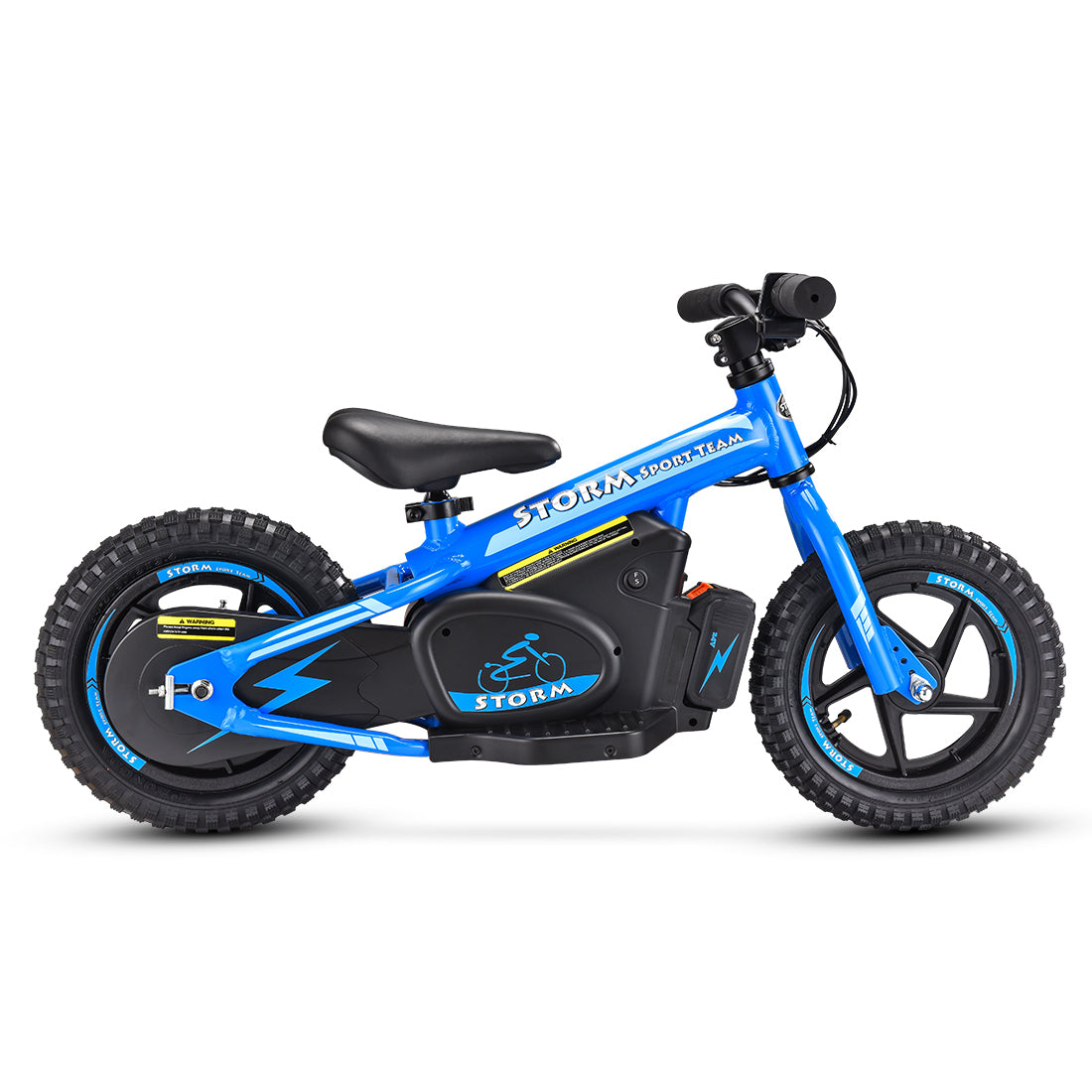 Storm 12" Electric Balance Bike - Blue