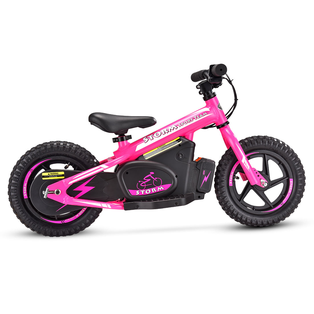 Storm 12" Electric Balance Bike - Pink