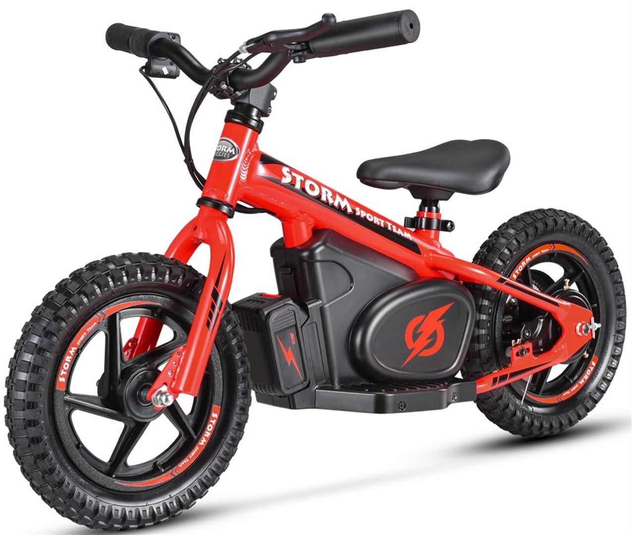 Storm 12" Electric Balance Bike - Red