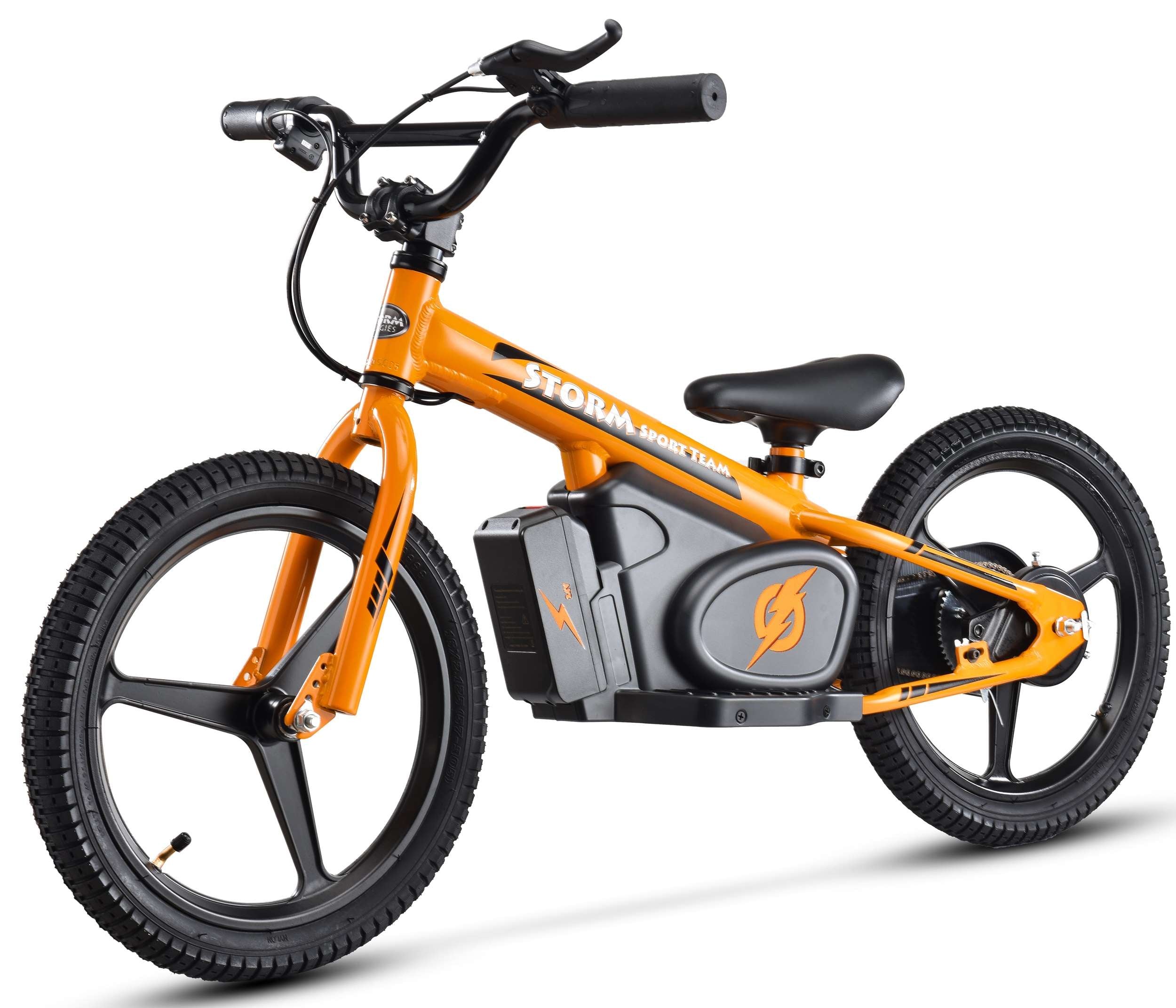Storm 16" Electric Balance Bike - Orange