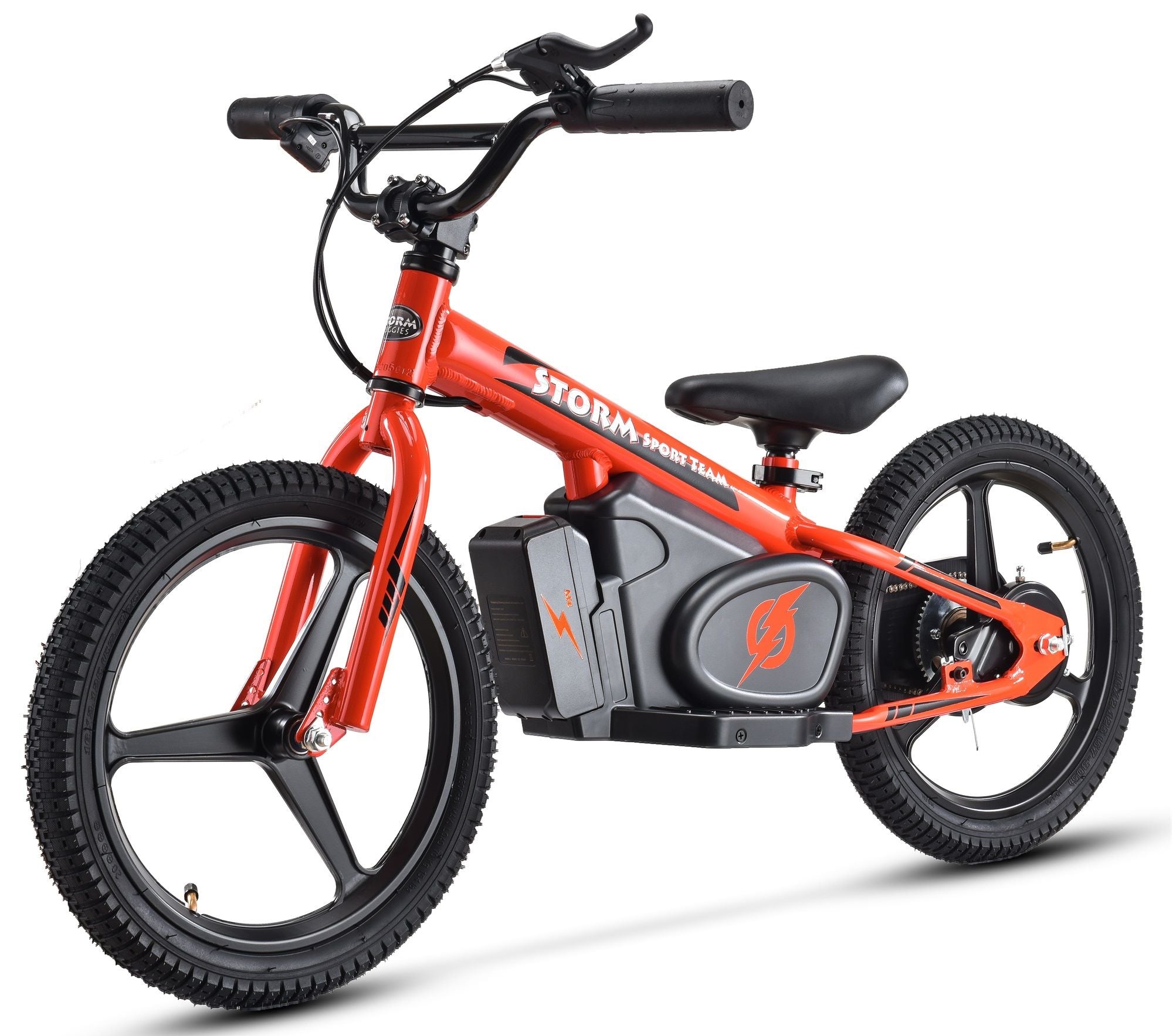 Storm 16" Electric Balance Bike - Red