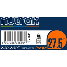 Nutrak Inner Tube 27.5 x 2.2-2.5 Presta