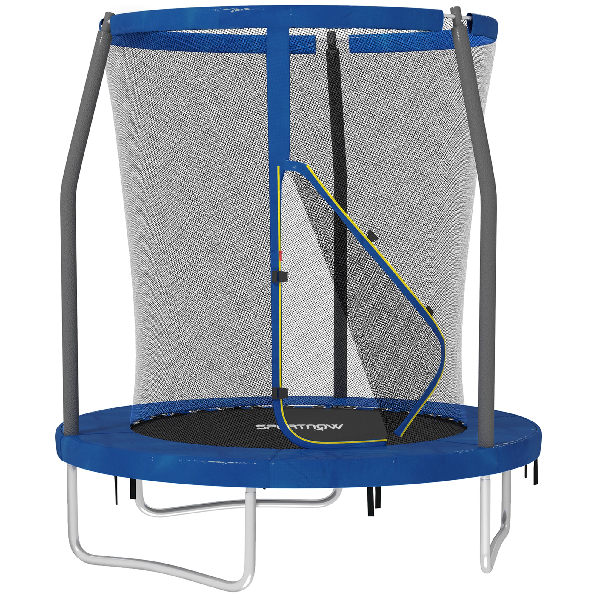 SPORTNOW 6ft Trampoline with Safety Enclosure Net 1