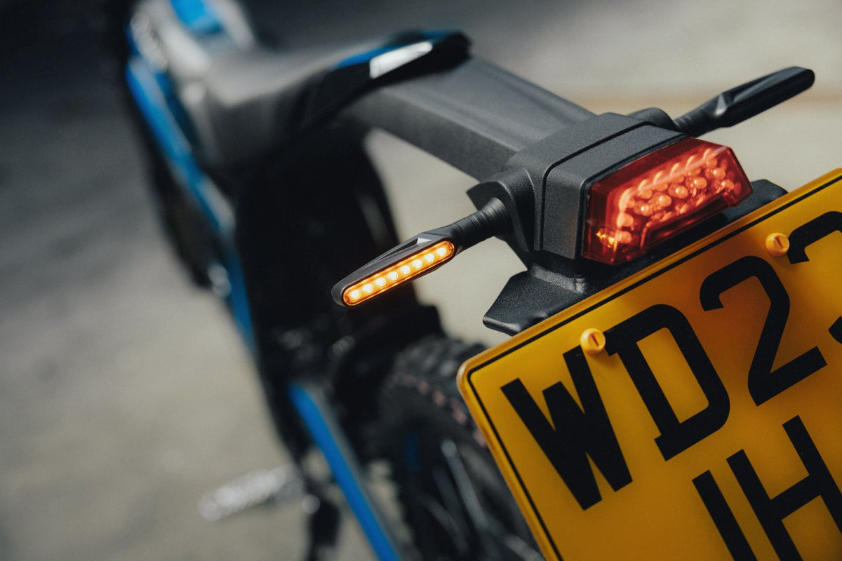 Talaria Sting R L1E tail light and number plate holder