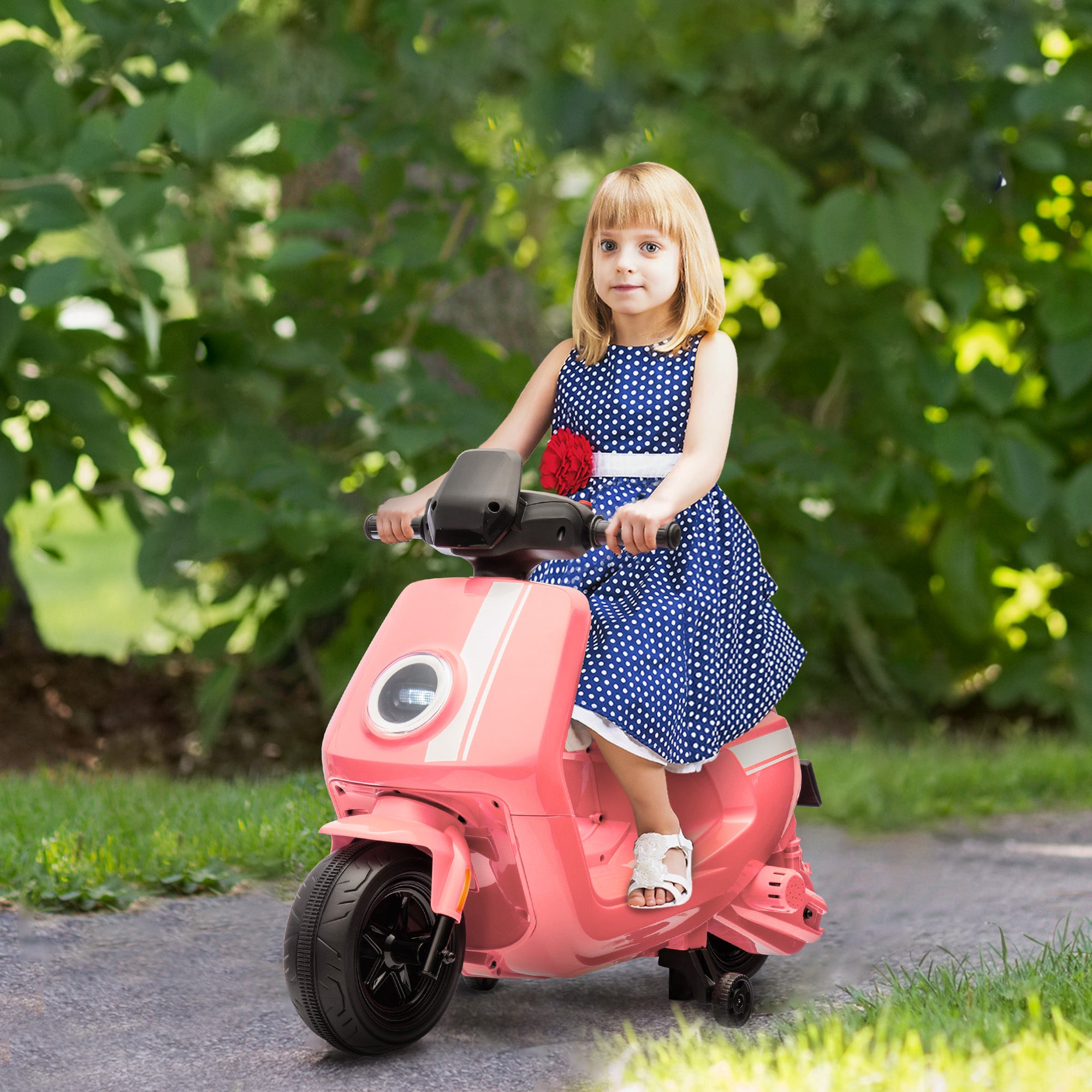 AIYAPLAY 6V Toddler Electric Motorbike