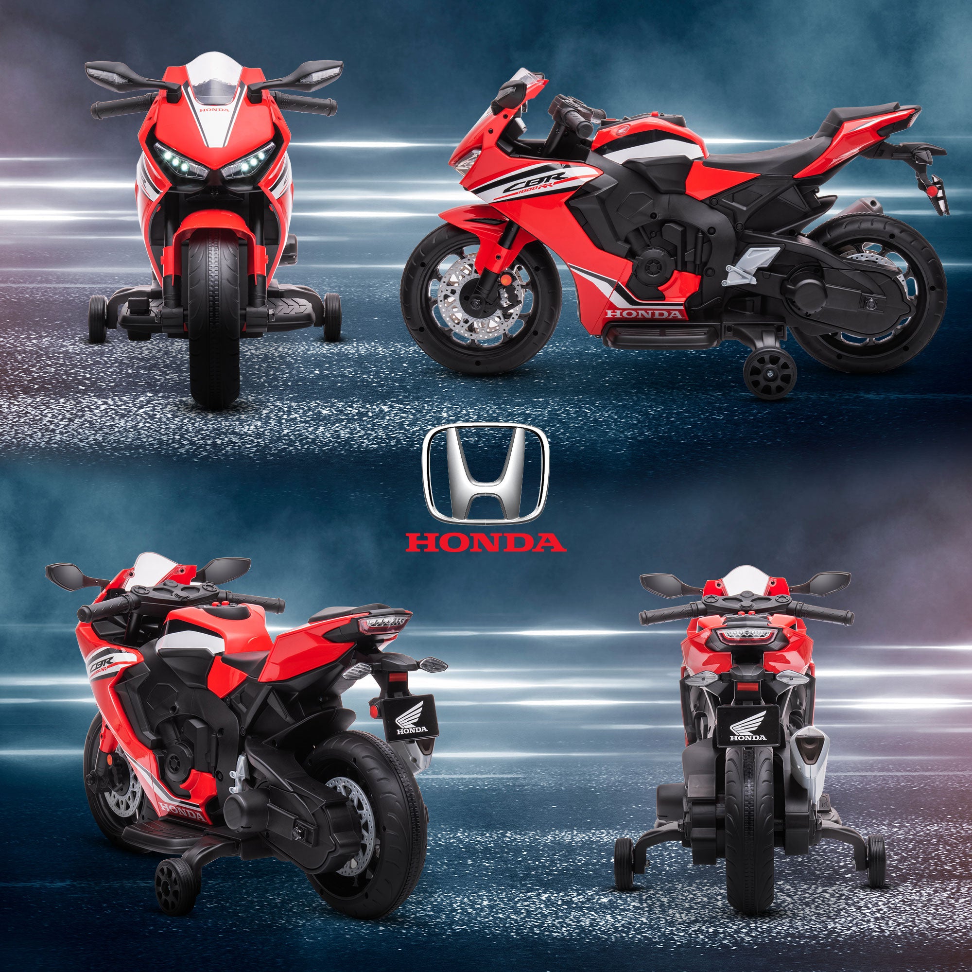 HOMCOM Honda 6V Kids Electric Motorbike