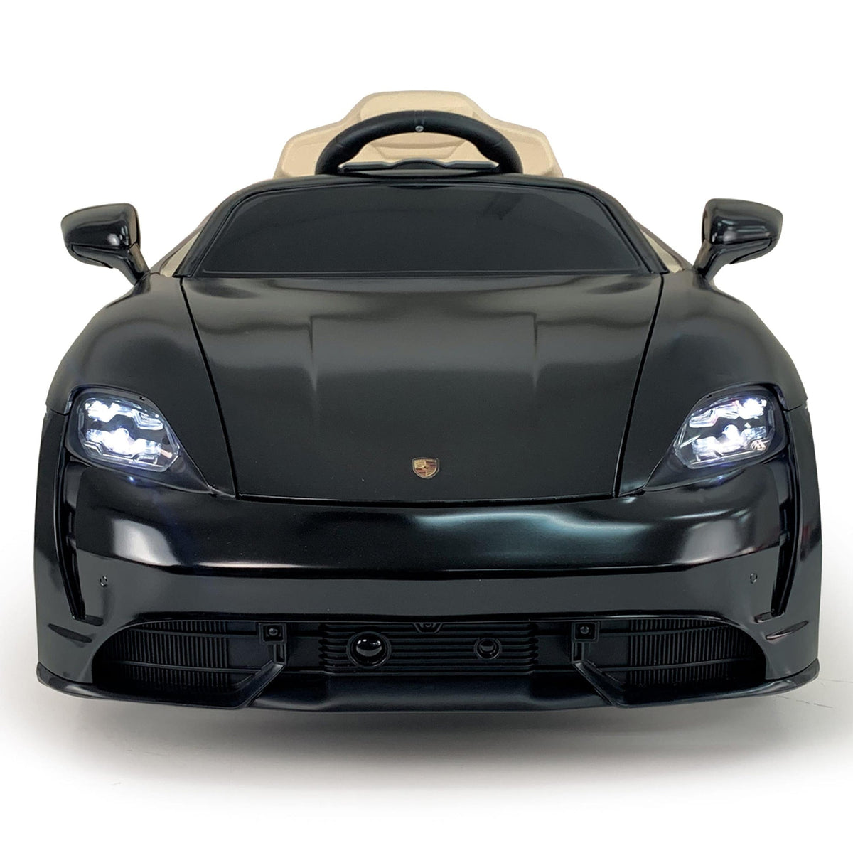 Injusa Porsche Taycan Turbo S 12V - Black – Front