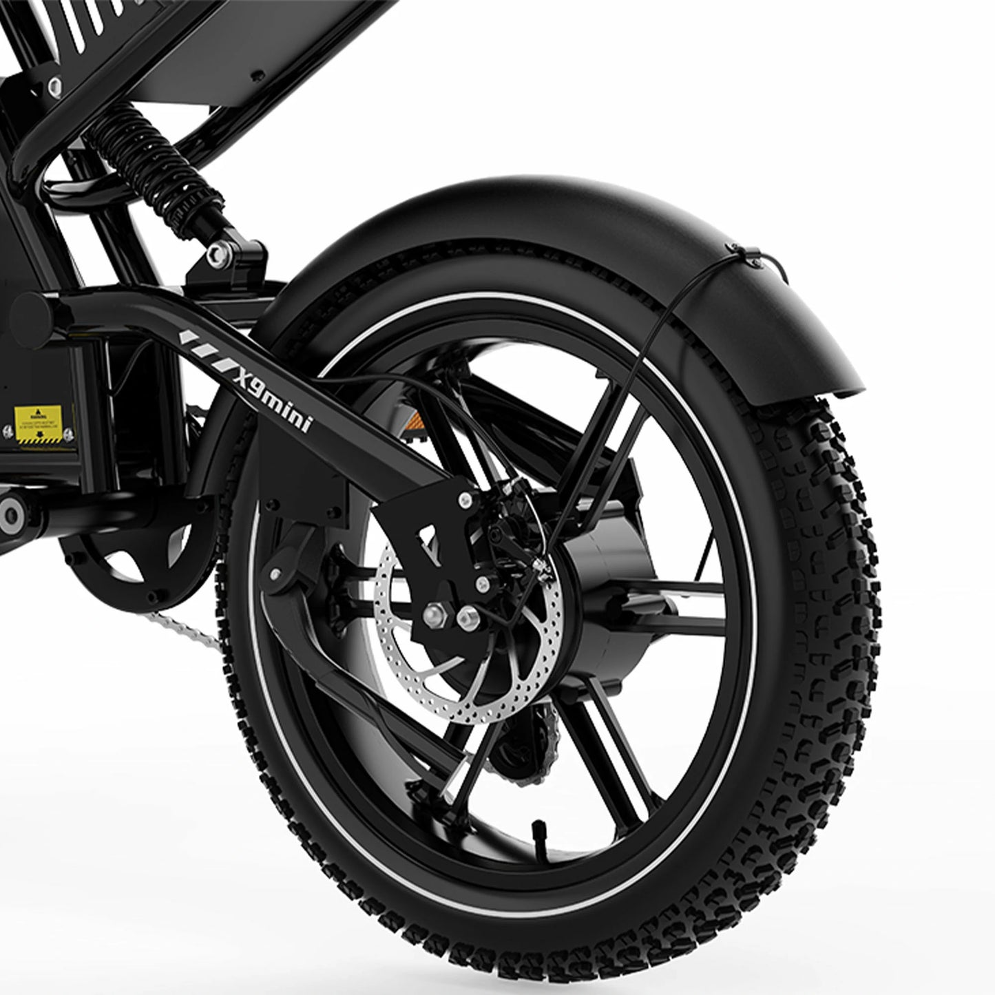 Koolux X9 Mini Electric Bike feature detail 2