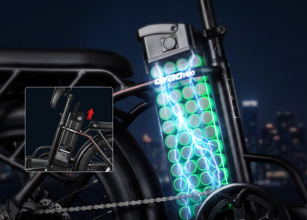 Samebike CY20 Pro Electric Bike feature detail 2