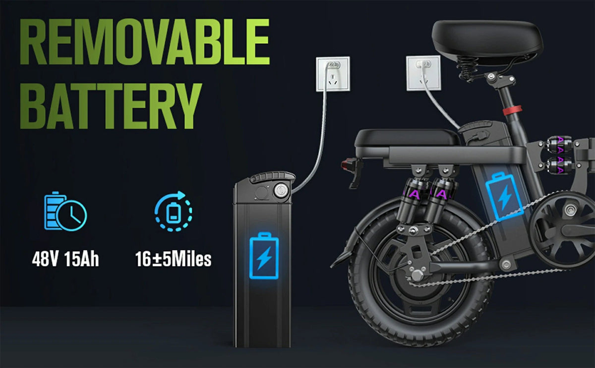 Toofly GE5 Electric Bike feature detail 2