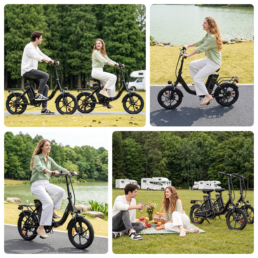 iScooter U4 Low Step Through Foldable Electric Bike