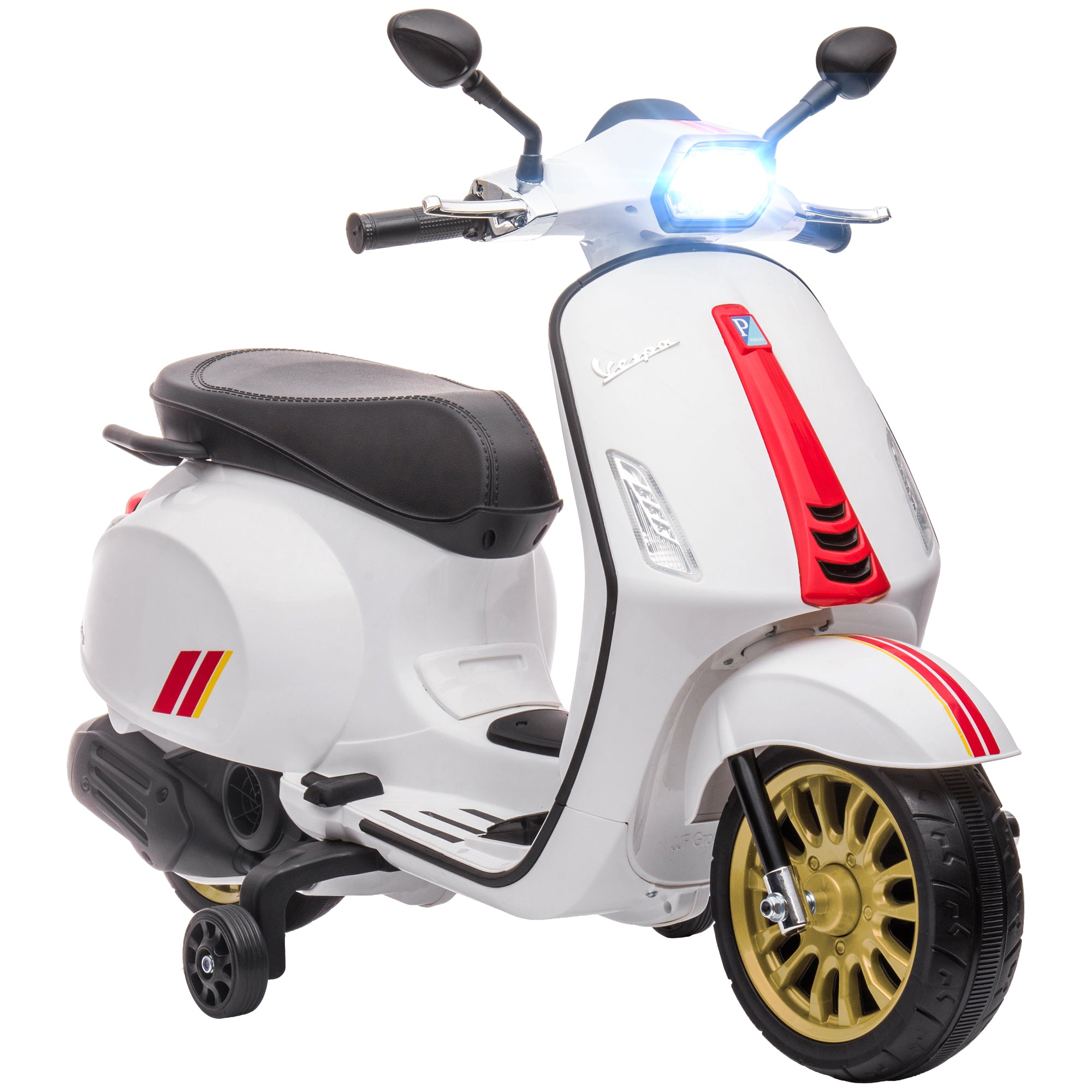 AIYAPLAY Vespa 12V Kids Electric Motorbike