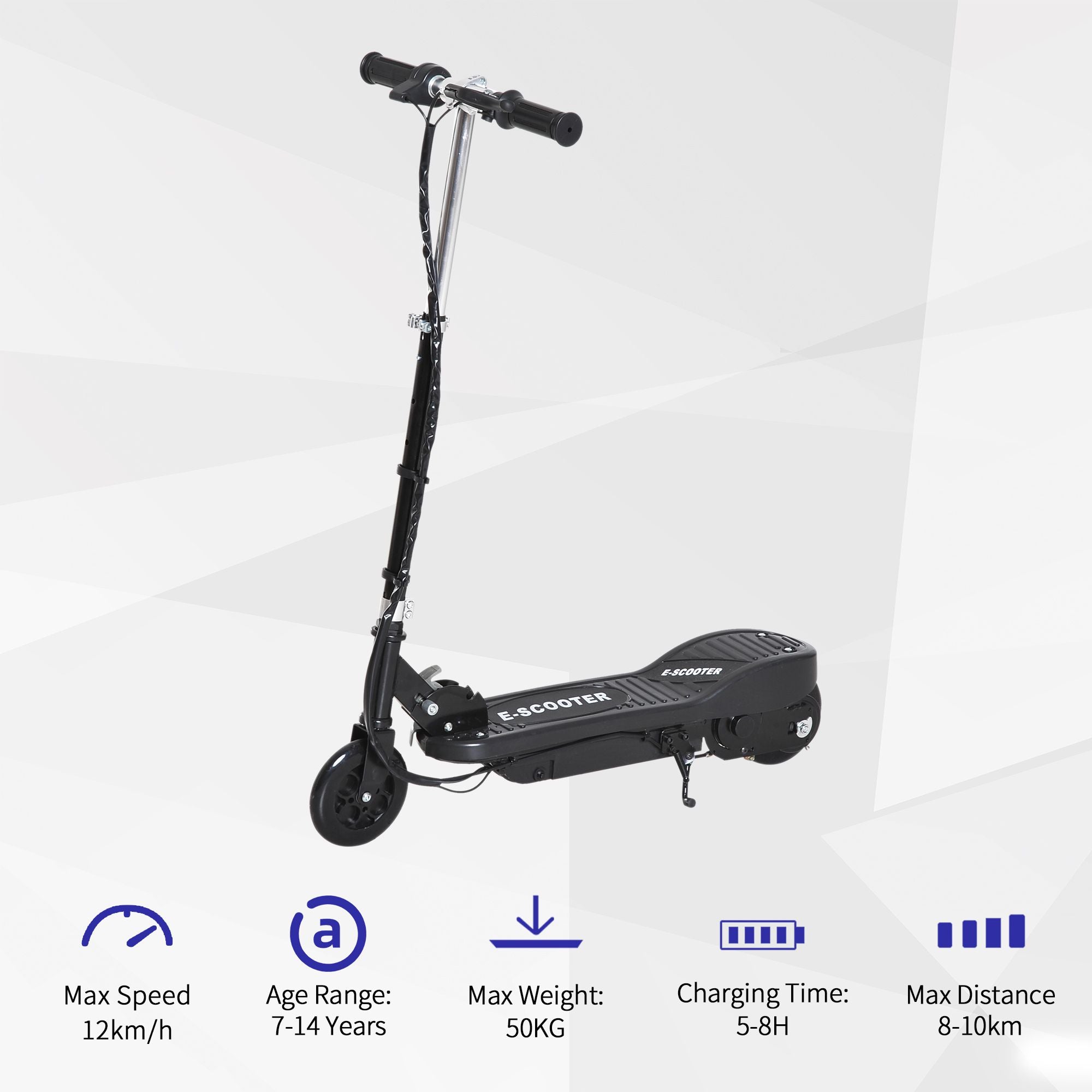 HOMCOM Folding Kids Electric Scooter