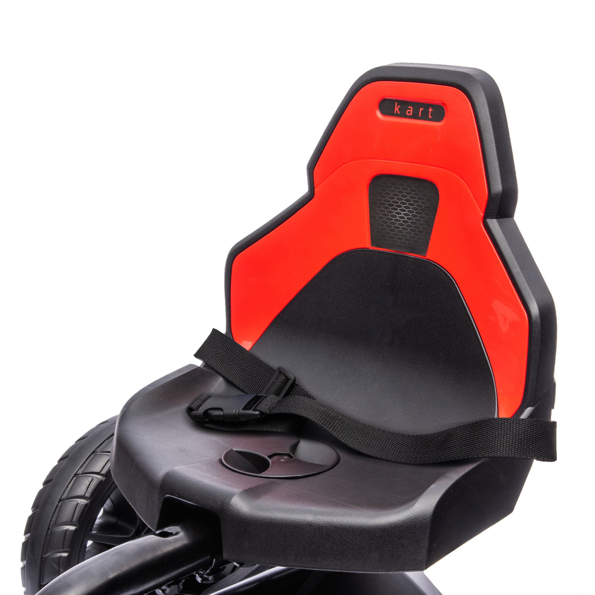HOMCOM Kids Go Kart Adjustable Seat Handbrake