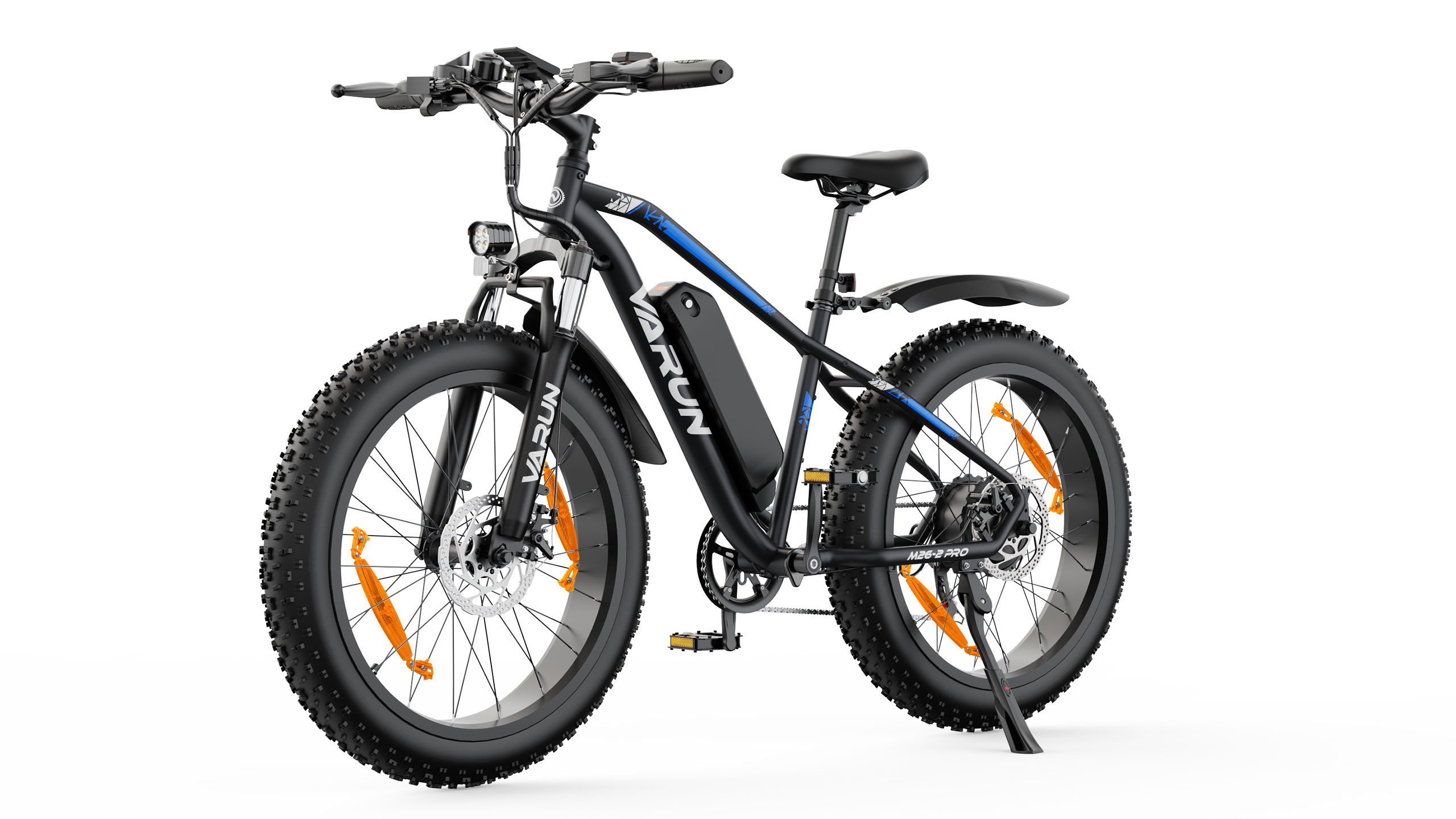 VARUN M26-2 PRO black front angle