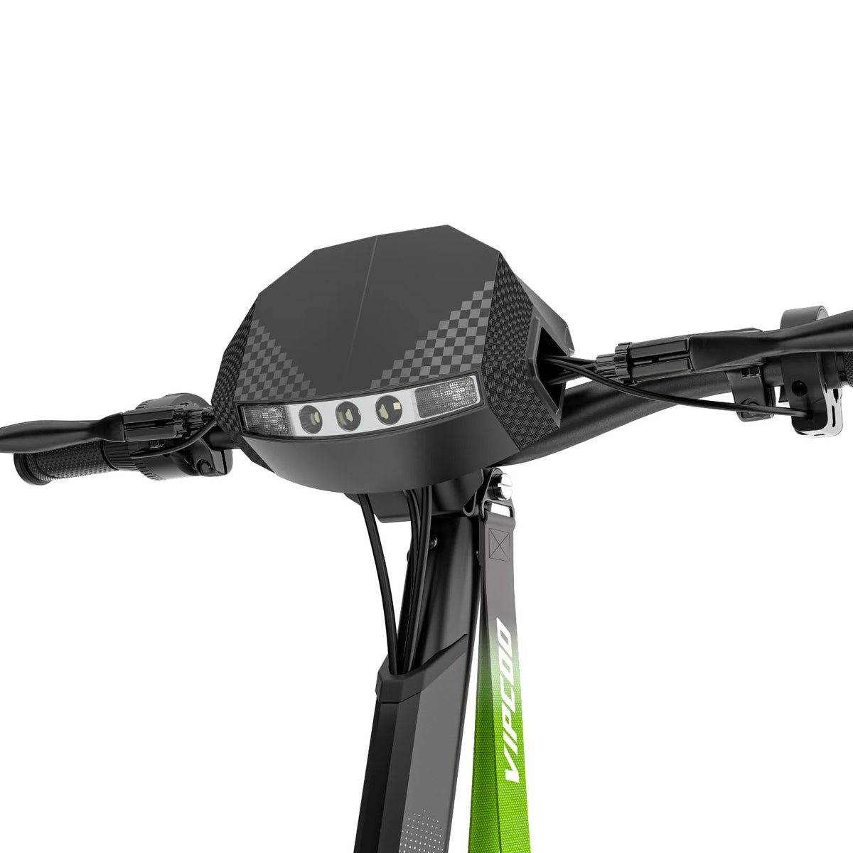 Trottinette Électrique VIPCOO VS3 - 800W, 48V, 45km/h, Tout-terrain - Noire