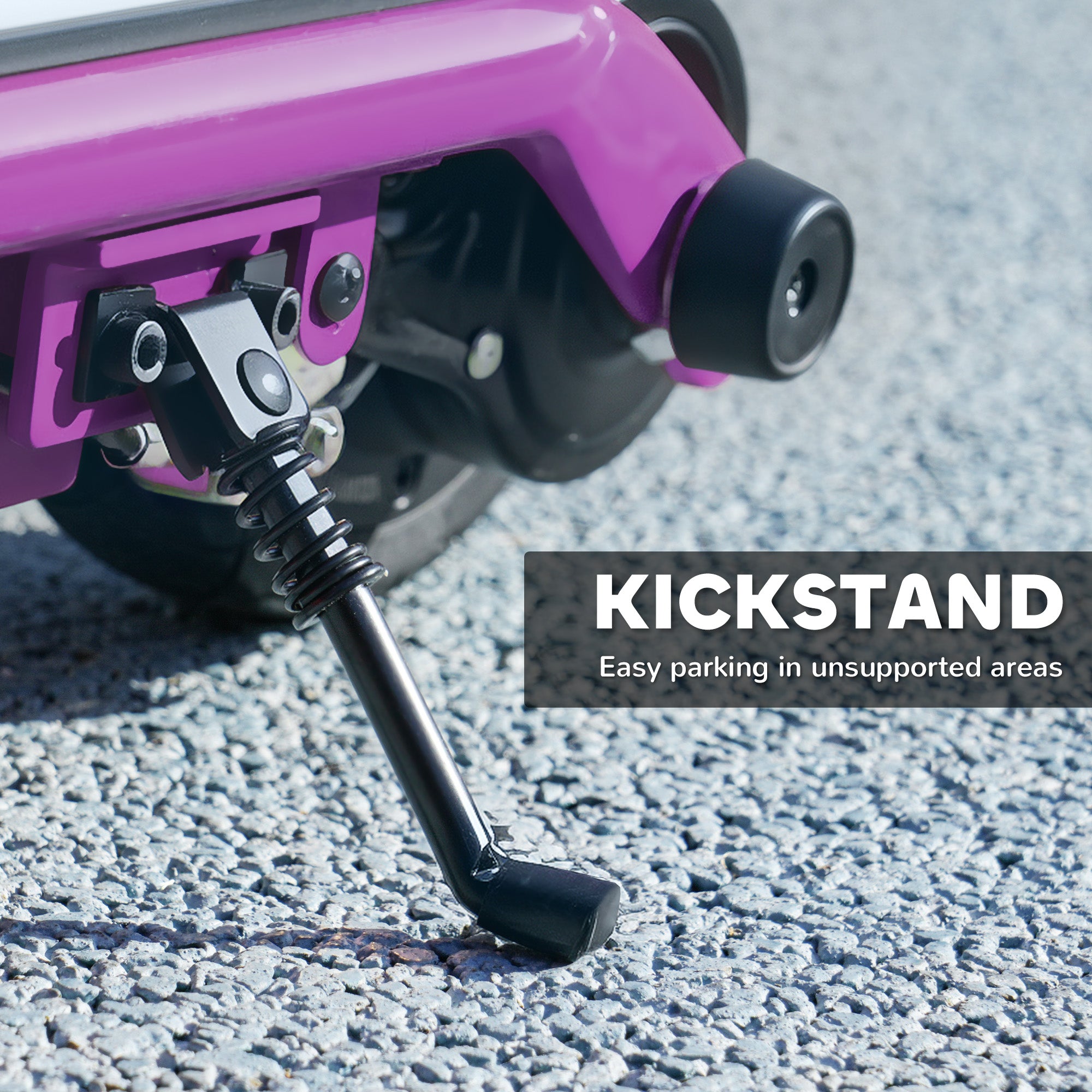 AIYAPLAY Kids Electric Scooter Dual Brakes