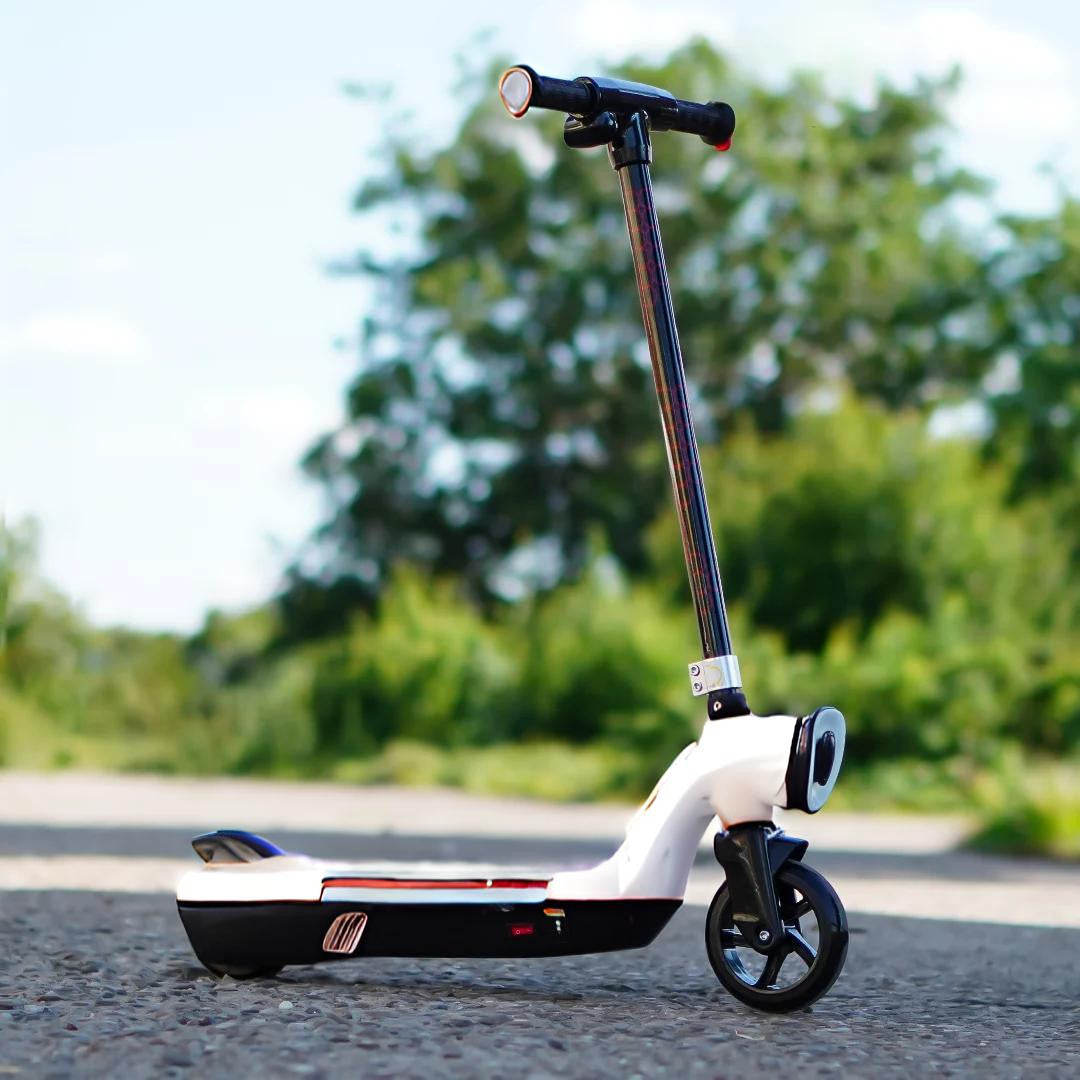 Whizza Prizm 12V Kids Electric Scooter - White