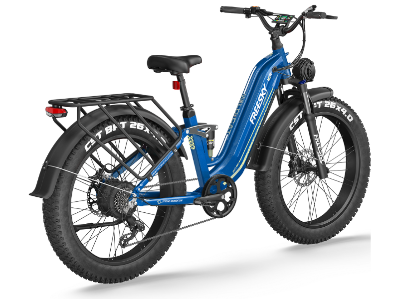 FREESKY Wild Cat Ultra A-340 Electric Bike - Blue