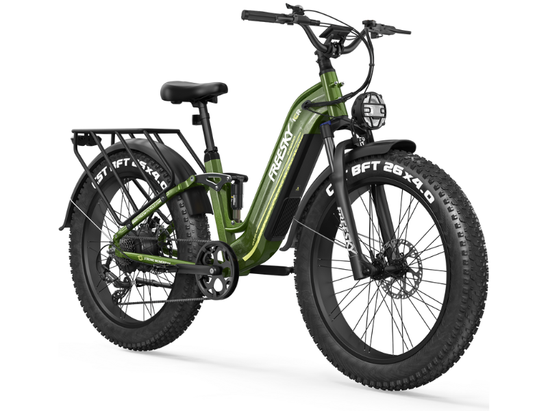 FREESKY Wild Cat Ultra A-340 Electric Bike - Green