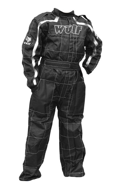 Wulfsport Cub Racing Suit - Black