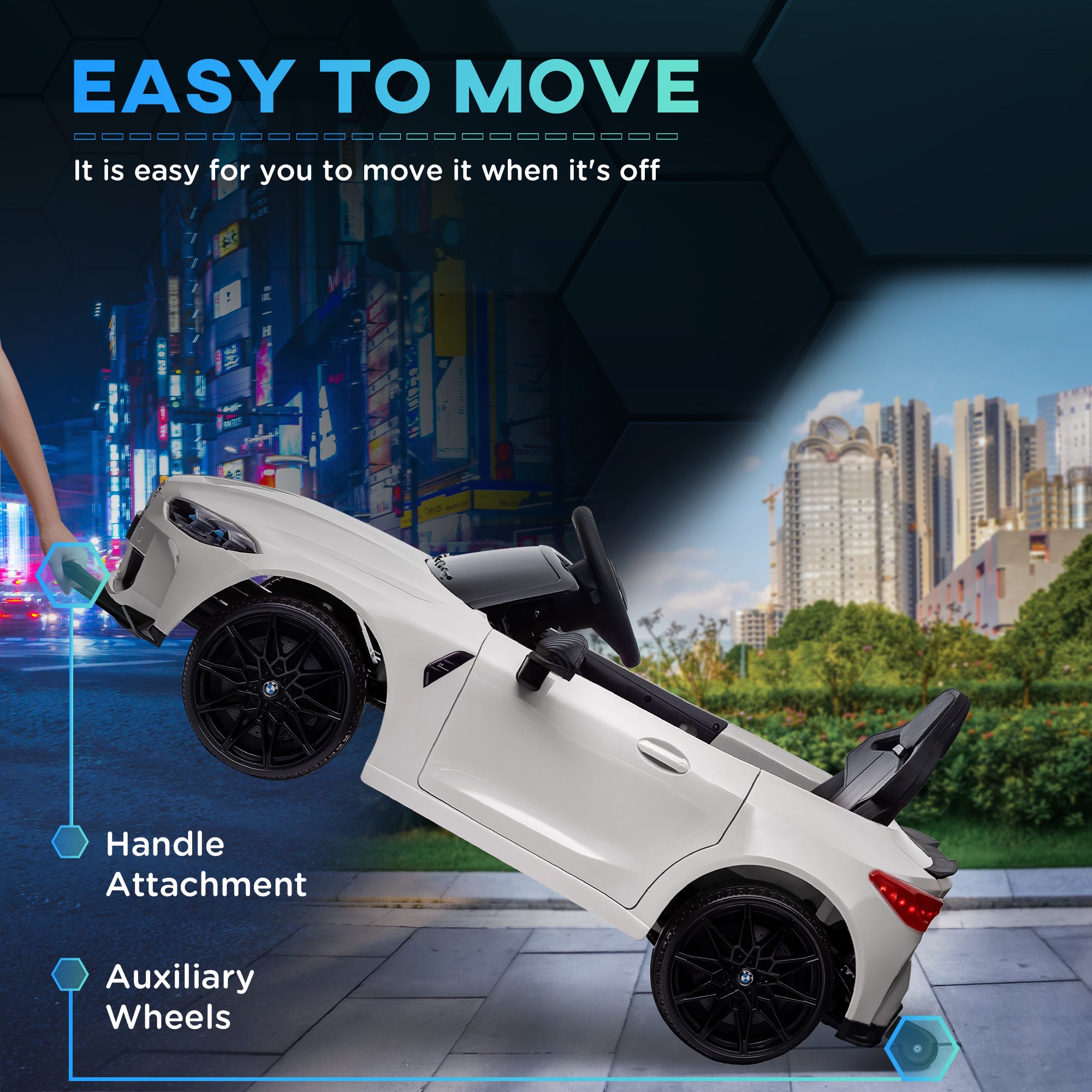 AIYAPLAY BMW 12V Kids Electric Ride-On Car