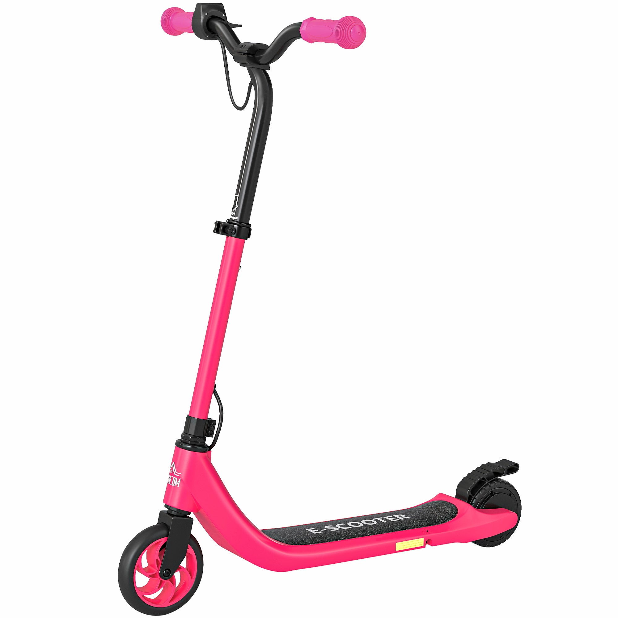 HOMCOM Kids Electric Scooter Adjustable Height - Pink