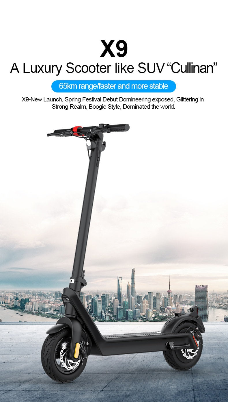 Neo Outlaw X9 Electric Scooter 70km Range 550w 48V 10" Tyre 21