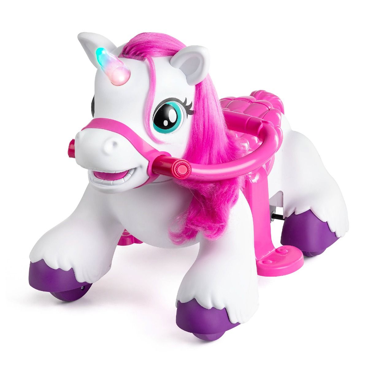 Xootz Magical Unicorn Electric Ride-On - White
