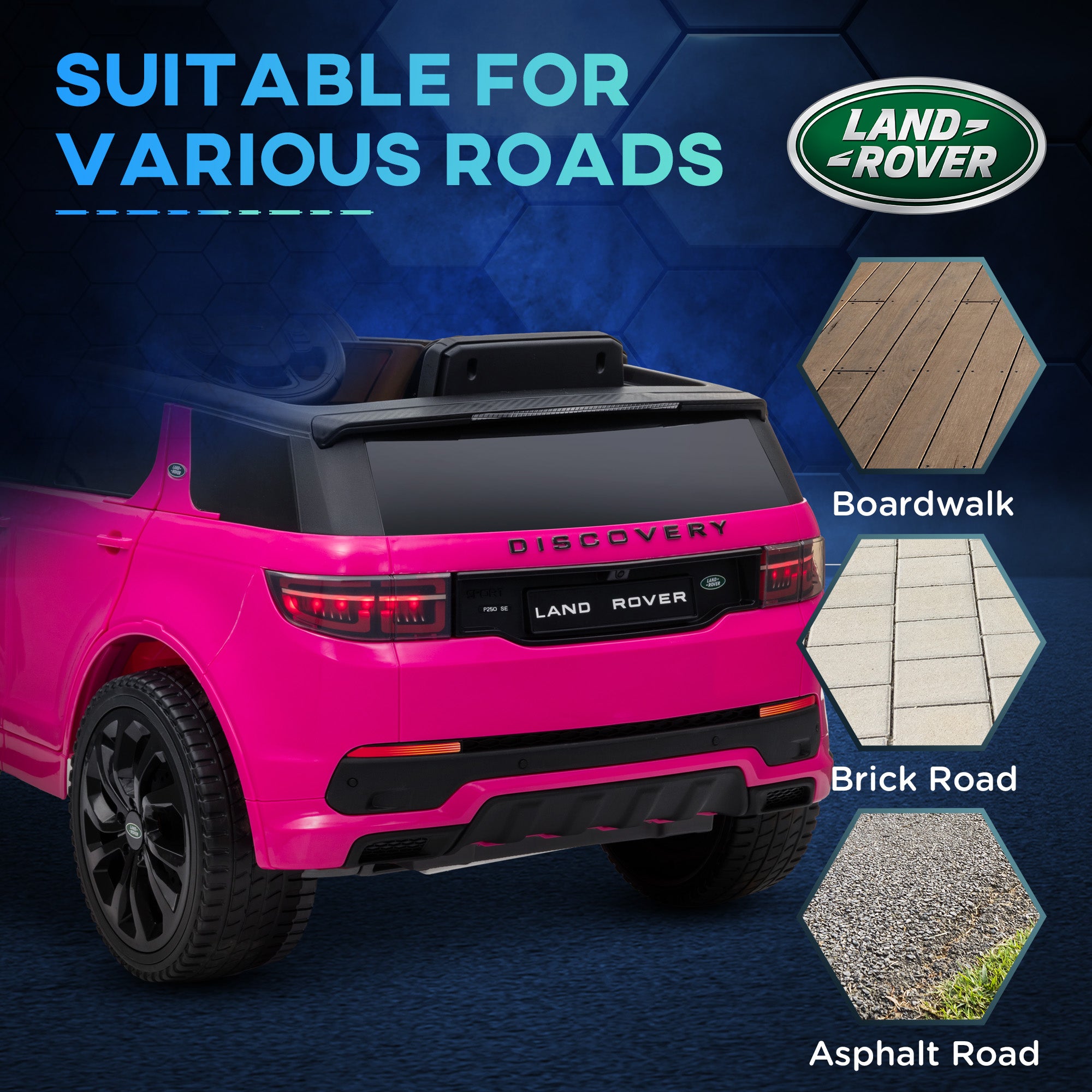 AIYAPLAY Land Rover Discovery Sport 12V Kids Ride-On Car