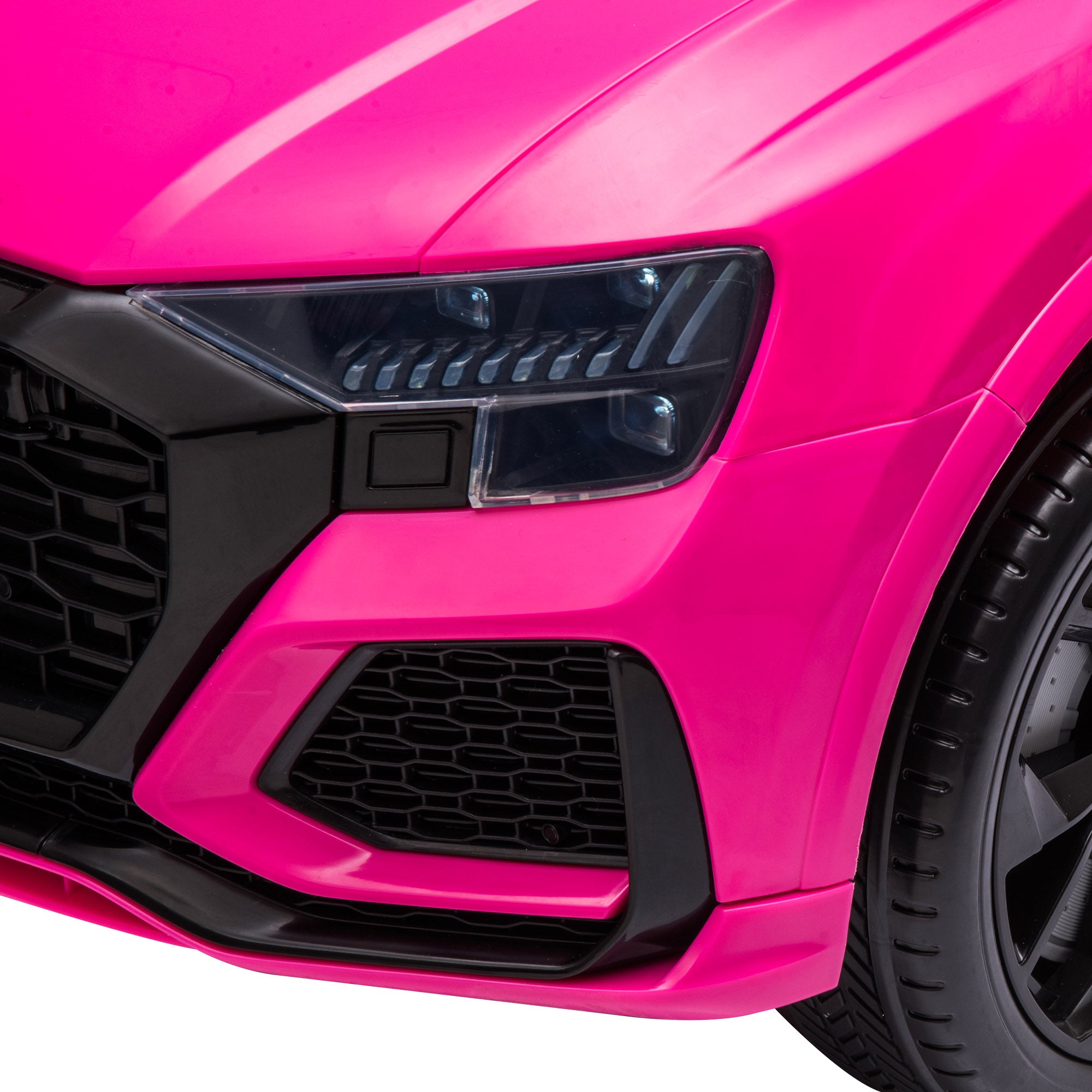 HOMCOM Audi RS Q8 6V Kids Ride-On Car - Pink
