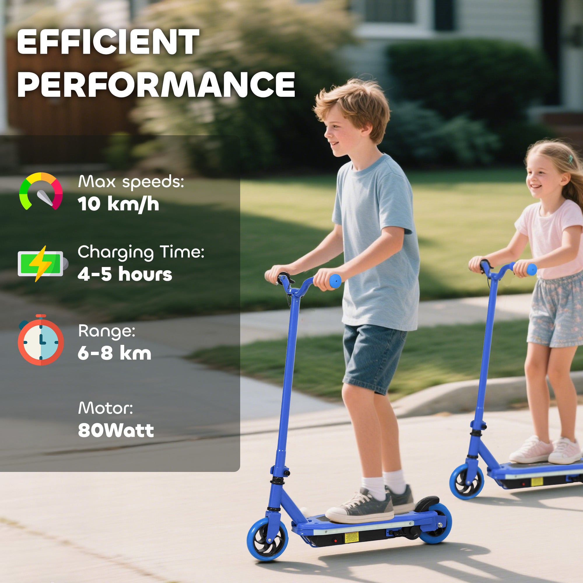 AIYAPLAY Kids Electric Scooter 6-14