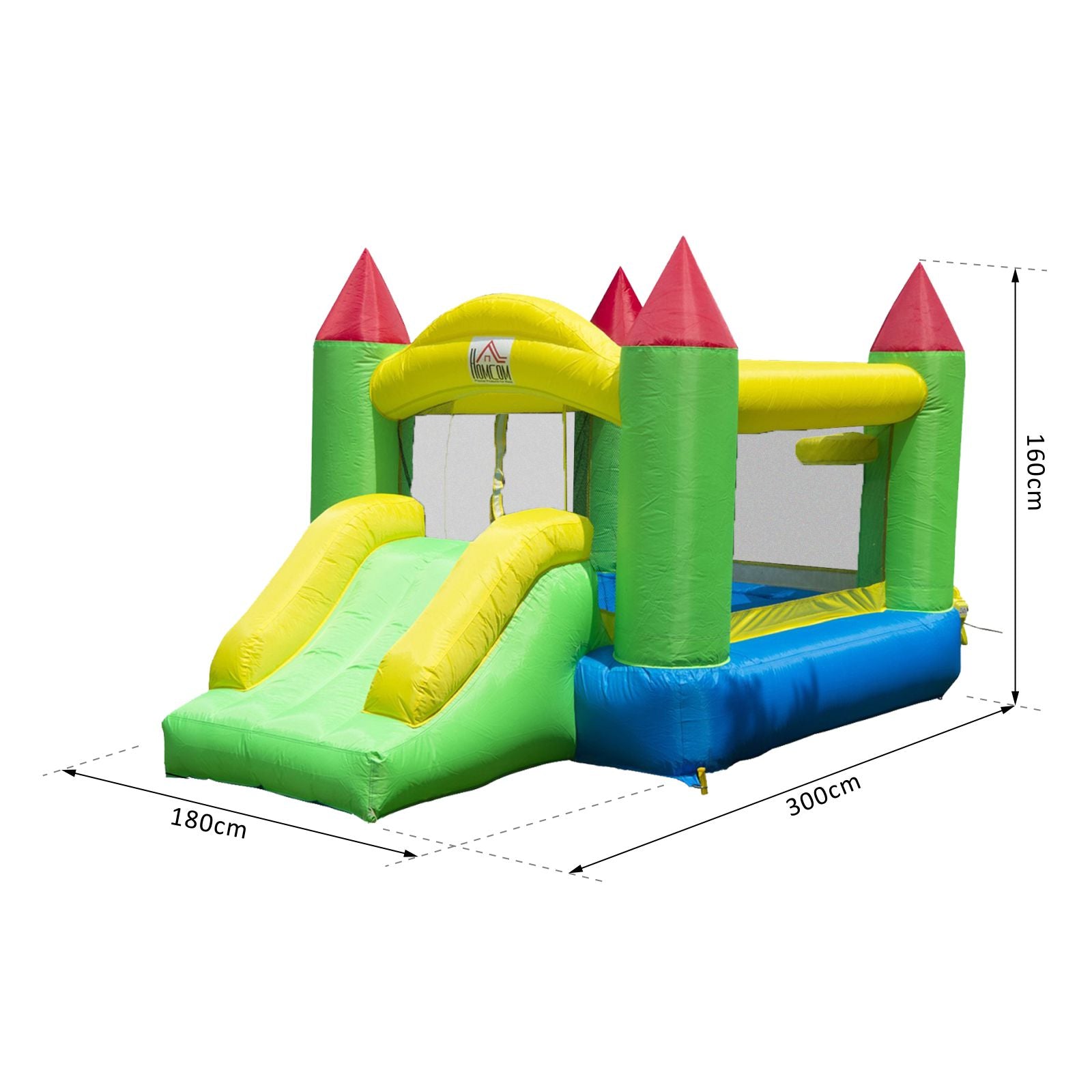 HOMCOM Inflatable Bouncy Castle